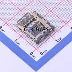 XKNANO-1131-04 SIM Card Connector SMD Connector Self-Return Type Nano SIM Card Card Holder With Card Detection - Product Image 2