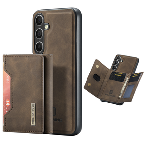 Étui en cuir PU multifonctionnel avec porte-cartes de crédit et portefeuille magnétique pour S25 S23 S22 Ultra Business Shell for Men - Product Image 1