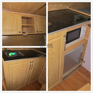 Vente en gros : Remorques de transport de luxe spéciales, trois remorques, 3 remorques flottantes à col de cygne avec espace habitable, remorques pour chevaux - Product Image 4