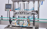 Cilindro Neumático Motorizado Controlado por PLC, Máquina Neumática Automática de Alta Precisión para Crema, Ketchup, Bebidas y Plástico