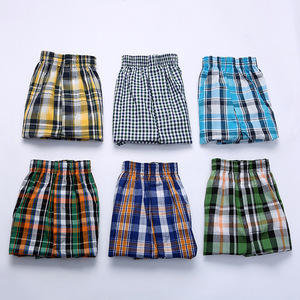 Comodo <span class=keywords><strong>boxer</strong></span> allentato in tessuto 100% cotone intrecciato per la casa <span class=keywords><strong>boxer</strong></span> intimo <span class=keywords><strong>uomo</strong></span> <span class=keywords><strong>boxer</strong></span> <span class=keywords><strong>con</strong></span> bottone fly - Product Image 3