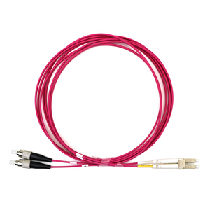 MPO LC FC ST SC Cable de conexión de fibra óptica Multimodo OM4 50/125μm Puente óptico dúplex - Product Image 1