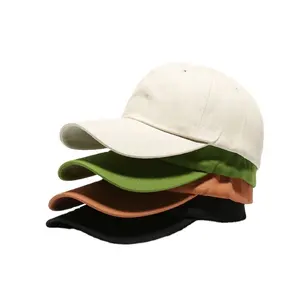 2021 di nuovo Modo di Estate di Colore Puro Casuale Hip Hop Cappelli di Snapback Donne e Uomini Berretti Da Baseball