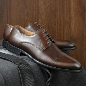 Zapatos de Cuero Genuino para Hombre, Estilo 2026, Formales, Multiusos, para Oficina, Entrevistas y Desplazamientos, con Parte Superior de Piel de Vaca - Product Image 2