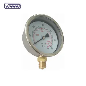 Bottom oil pressure gauge 100mm