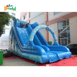 Vui Chơi Giải Trí Đông Lạnh Rơi Miễn Phí Elsa Inflatable Bouncer Với Trượt Nước Với Hồ Bơi Cho Trẻ Em Sân Chơi Trượt Nước Inflatable - Product Image 2