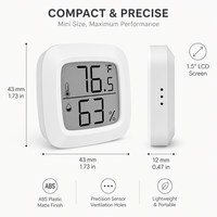 Sensor Suhu Ruangan Nirkabel Digital Termometer Higrometer