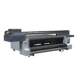 Hochwertiger Digital-UV-Drucker mit Abdrucksystem für Aufnäher, Kalender, Karten und Buchbänder Flatbed-Druckmaschine