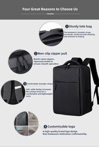 Men's Casual Business <b>Computer</b> <b>Bag</b> Cross-Border Multi-Function School <b>Bag</b> Waterproof Oxford - Product Image 1