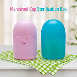 Esterilizador de copas menstruales de silicona médica con logotipo personalizado, estuche portátil CupMate, <span class=keywords><strong>caja</strong></span> <span class=keywords><strong>esterilizadora</strong></span> de copas menstruales. - Product Image 2