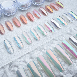 <span class=keywords><strong>Polvo</strong></span> <span class=keywords><strong>de</strong></span> Seda SH 0.2g para Decoración <span class=keywords><strong>de</strong></span> Uñas, Popular en Internet, Color Blanco <span class=keywords><strong>Luna</strong></span>, Hada Aurora, Brillante, Polarizado, Efecto Espejo Mágico, Estrellas, 2026 - Product Image 4