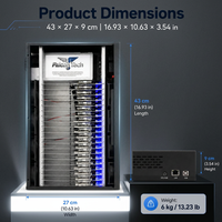 Nouvelle Boxphone S8 Mobile Farm Hardware Multi Android Motherboard Multi Device Group Control Robot Operation Rack 64GB RAM 4GB ROM