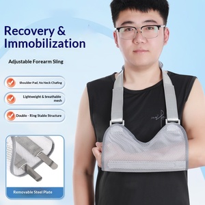 Attelle médicale pour fracture du bras, écharpe de fixation pour luxation de l'épaule pour enfant, protection en polyester - Product Image 1