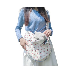 Large Canvas Pet <strong>Carrier</strong> - Handheld, Crossbody &amp; <strong>Shoulder</strong> Bag for Cats &amp; <strong>Small</strong> <strong>Dogs</strong> - Product Image 4