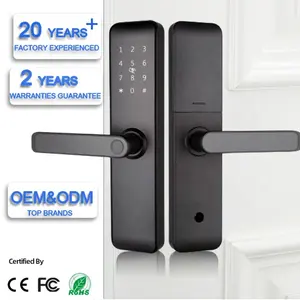 Smartlock fingerprint lock digital keyless door lock keyless entry smart digital lock for home