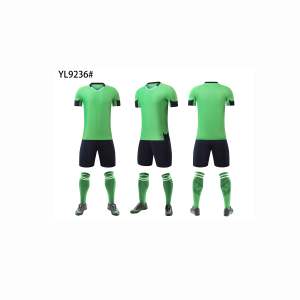 เสื้อกีฬาแบบระบายอากาศแห้งเร็วชุดฟุตบอลเสื้อเจอร์ซีย์ปรับแต่งแบบระเหิด - Product Image 1