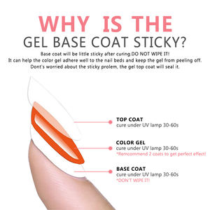 Qshy Private Label Losweken Uv/Led 120 Kleur Hars Reflecterende Base Coat + Kleur Gel + Gehard Verdoezeld top Coat Gel Nagellak Kit - Product Image 5