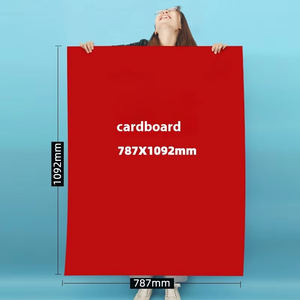 180gsm Haute Qualité Fantaisie Coloré À La Main Vierge Pâte De Bois Carton Bond Papier Plat Taille 787*1092mm - Product Image 2