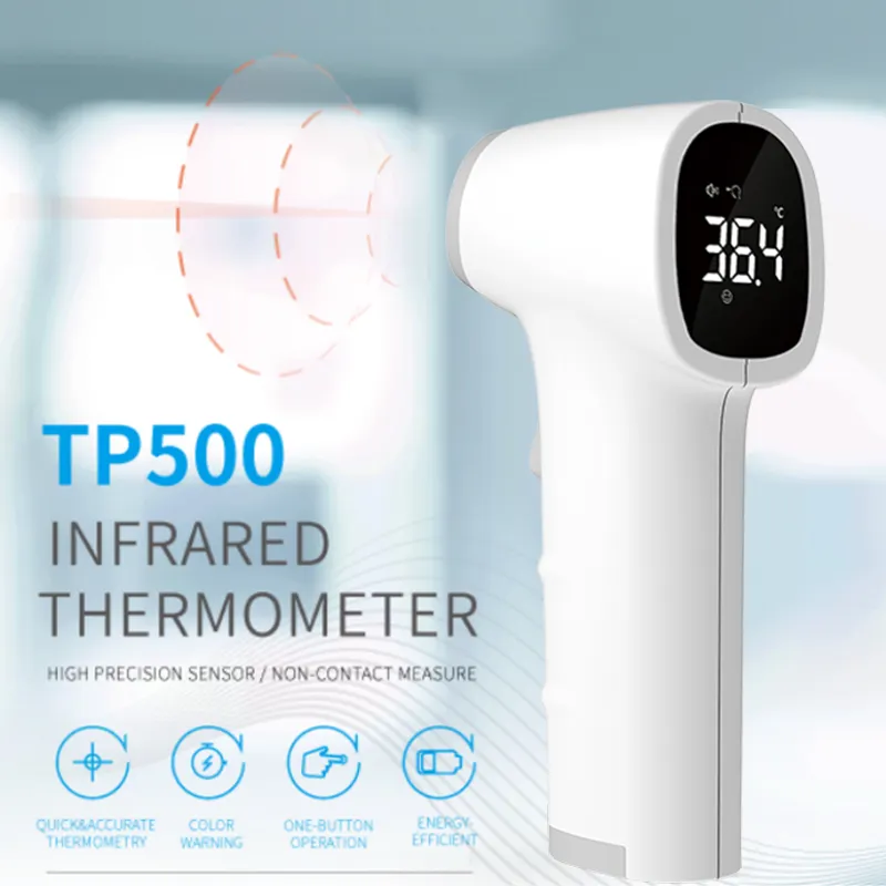 CONTEC Touchless TP500 Smart Sensor Infrared Thermometer Medical Laser Temperature Infrared Temperature Gun LED