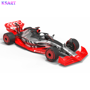 Modèle personnalisé de Formule 1 Audi en fibre de verre 2026 saison concept de peinture modèle de sculpture de locomotive 3D - Product Image 2