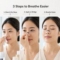 Bandes nasales anti-ronflement extra-fortes pour une meilleure respiration, sans médicament, hypoallergéniques, soulagement de la congestion, 30 unités