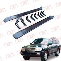 Marchepieds latéraux en aluminium pour Toyota Land Cruiser 4700 LC100 FJ100 1998-2007