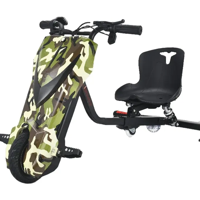 36v 3 Rad Smart Drift Trike Roller mit neuem Griff, maximale Last 75kg optionales Bottom Lamp Drift Trike