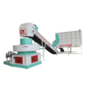 Sludge Briquette Machine Straw Pressing Production Line RDF waste plastic straw hay briquetting machine