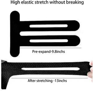 Cinta de kinesiología deportiva de algodón Cinta <span class=keywords><strong>KT</strong></span> de músculo Atlético transpirable Soporte de <span class=keywords><strong>rodilla</strong></span> para rodillas deportivas - Product Image 2