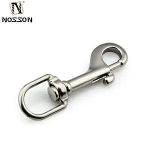5PCS 100mm 316 Stainless Seel Double Ended Snap Hook For Dog Leash