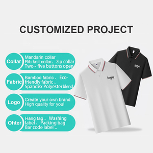 เสื้อโปโลสำหรับเล่นกอล์ฟ แบบลำลอง สำหรับธุรกิจ สำนักงาน กีฬา ซับเหงื่อได้ดี เหมาะสำหรับคู่รัก ทั้งชายและหญิง - Product Image 3