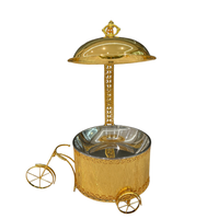 Nouvel Arrivage FULAIXIN Réchaud de Buffet Doré en Acier Inoxydable 8L pour Mariages, Hôtels, Traiteur, Banquets, Chauffe-Plats à Alcool