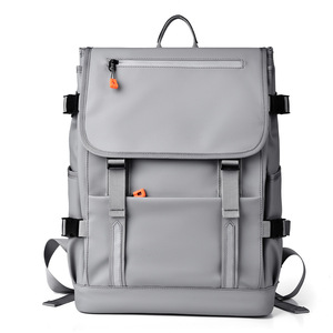 High School College Student <b>Backpack</b> With Reflective Strips Large Capacity Waterproof Laptop Bag For <b>Men</b> Women Travel Casual Use - Product Image 2