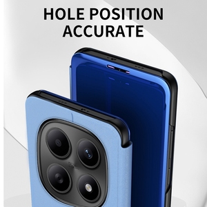 Étui de téléphone en cuir PU électroplaqué avec support miroir et béquille pour Xiaomi Redmi Note 15 Pro 4G <span class=keywords><strong>5G</strong></span> Note15 - Product Image 3