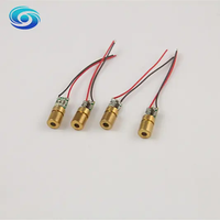 Modul Laser Titik Garis Silang Mini 650nm 5mW Berkualitas Tinggi untuk Pemosisian