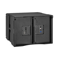 Subwoofer actif professionnel de 18 pouces avec DSP, haut-parleur de basses alimenté par DSP, puissance RMS de 600 W, audio haute résolution pour sonorisation de scène, événements en direct