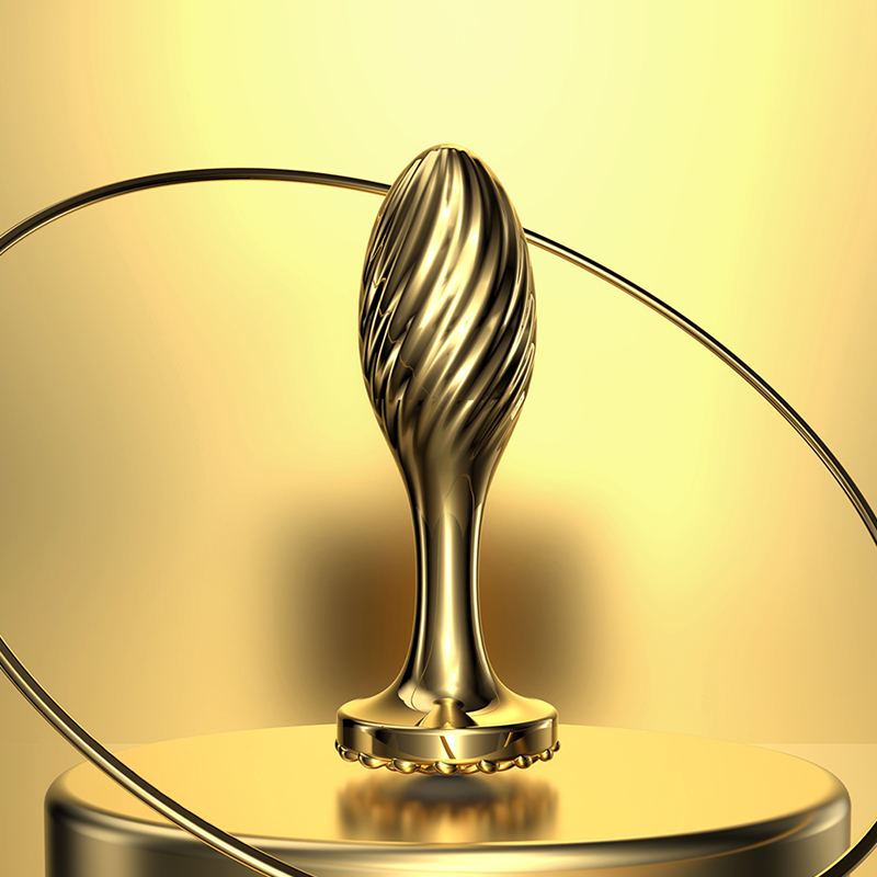 Pearl round pattern anal plug (round pattern)