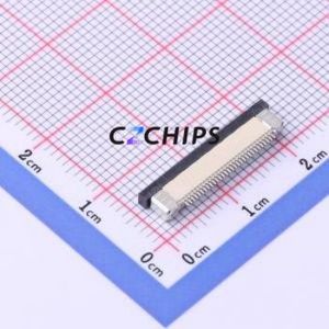 FPC-0.5AS-30PWBH20 FFC/FPC Connector SMD,P=0.5mm Connector Drawer Type Top Contact 30P 0.5mm - Product Image 2