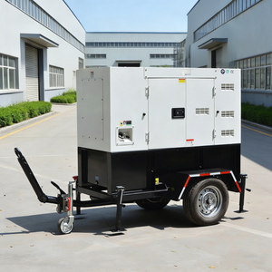 Generador Diésel Personalizado de 20kva, 15kva, 10kva, 12kva, Remolcable, Silencioso, de Marco Abierto, con Alternador Stamford, Certificado ISO/CE - Product Image 2