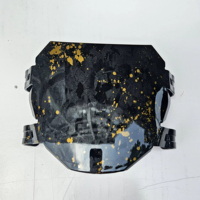 Pour Surron Light Bee transfert d'eau impression plaque d'immatriculation Modification pare-brise avant noir plaque d'immatriculation avant tendance Acce