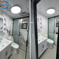 Maison conteneur duplex préfabriquée moderne de petite taille WinFair Colombie, prix pour une installation rapide / Certifiée CE