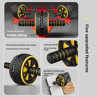 Roue abdominale, appareil de musculation abdominale pour usage domestique, rouleau d'exercice silencieux, équipement en une seule pièce, livraison directe.