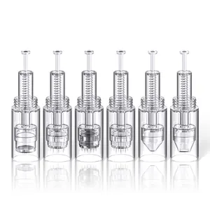 Bester Fabrik preis Medizinische Mikron adel nadeln Austauschbare Dermapen-Kartuschen spitze Derma-Stift Nano Micro Needle Needling