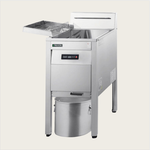 Friteuse électrique triphasée 22L à double chauffage avec contrôle numérique de la température 1 ° Système de filtre à huile C Adjust Heavy Duty Commercial - Product Image 1