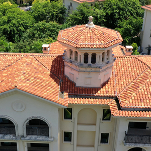 Tegola in Ceramica Classica in Stile Cinese Tradizionale, Profilo a Barile, Smaltata Opaca, 370mm, Marrone, Duratura - Product Image 5