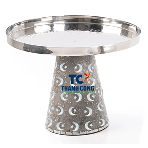 Wholesale MDF Mother of Pearl Inlay <b>Chocolate</b> Stand Cake Stand Handmade Cake Stand <b>Ramadan</b> Eid Home Decor for <b>Ramadan</b> - Product Image 2