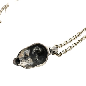 Unique 925 Argent Punk Crâne Hommes Bijoux Pendentif - Product Image 2