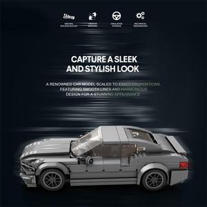 Reobrix 815 Technologie DIY Technical Mini Sports Cars Puzzle Toy Unisex Plastic Block Building Set para niños Sports Car Model - Product Image 3