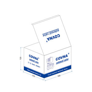 วาล์วน้ำโซลินอยด์ไฟฟ้า COVNA รุ่น DN15 ขนาด 1/2 นิ้ว แบบ 2 ทาง 12 โวลต์ ชนิดปิดปกติ วัสดุ SS304 ทนอุณหภูมิสูง - Product Image 6