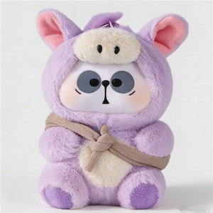 Venta al por mayor: Colgante de peluche genuino <span class=keywords><strong>Mr</strong></span>. Rake de PAPA Ability Co.,Ltd, Caja Sorpresa con Figuras de <span class=keywords><strong>Panda</strong></span>, Adornos de Escritorio, Regalo para Niñas - Product Image 5